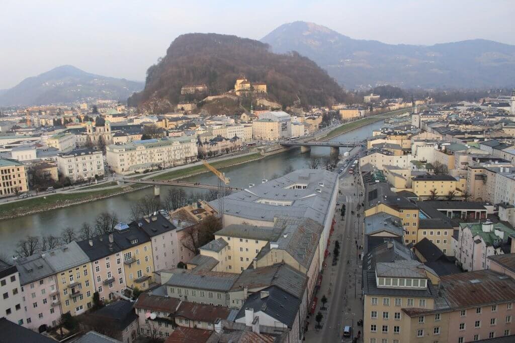 Salzburg 薩爾茲堡景點 Monchsberglift 蒙赫斯山 登山電梯