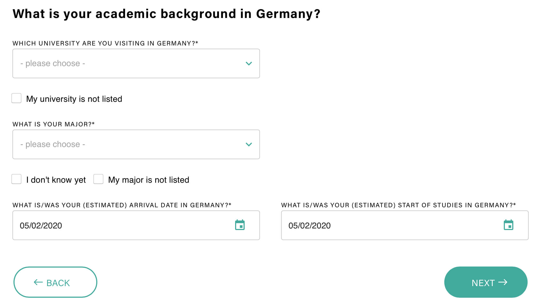 選擇德國就讀大學與主修