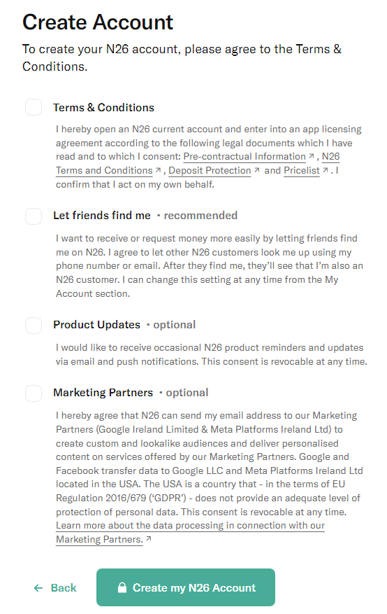 同意 相關條款 及是否 接收最新消息