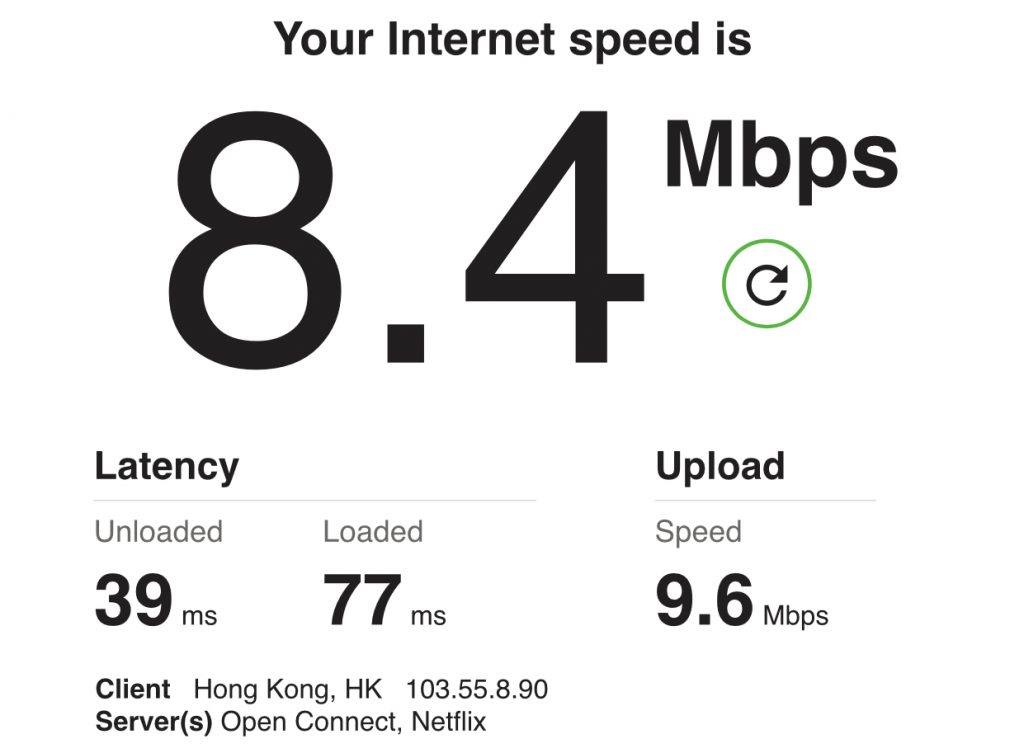 Ivacy VPN-香港上傳下載速度-