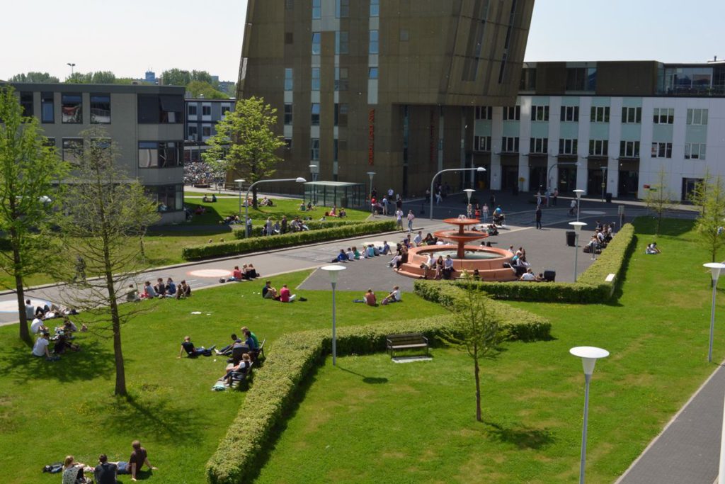 Hanze University Campus 校園 (荷蘭交換學生)