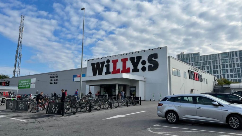 Willys 同樣是瑞典的本土品牌，但是普及程度不如 ICA