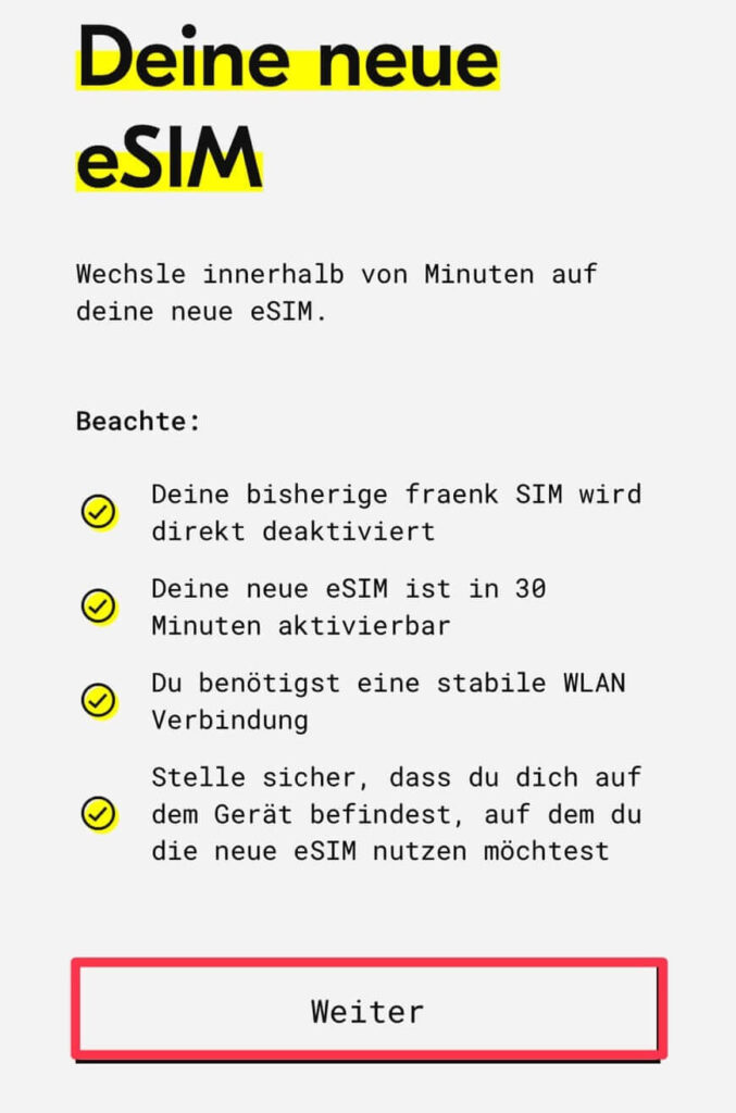 新的 eSIM 需要約 30 分鐘可啟用